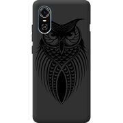 Черный чехол BoxFace ZTE Blade A31 Plus Owl
