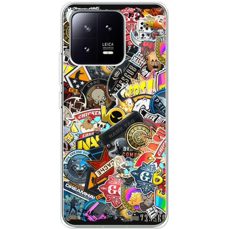 Чехол BoxFace Xiaomi 13 CS:Go Stickerbombing