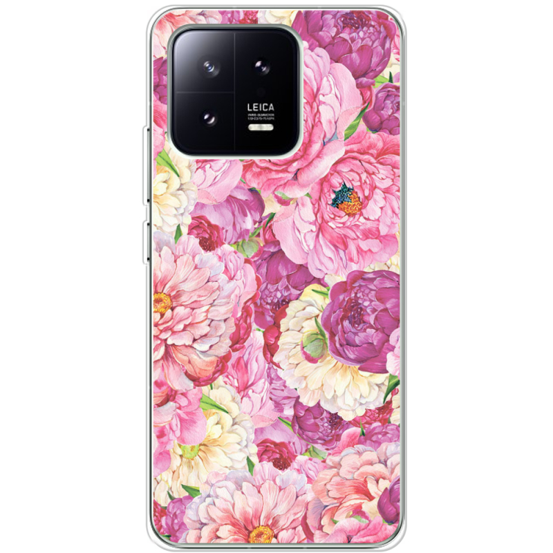 Чехол BoxFace Xiaomi 13 Pink Peonies