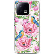 Чехол BoxFace Xiaomi 13 Birds and Flowers