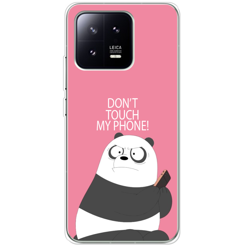 Чехол BoxFace Xiaomi 13 Dont Touch My Phone Panda