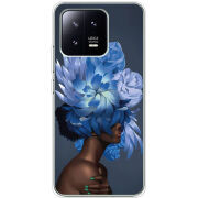 Чехол BoxFace Xiaomi 13 Exquisite Blue Flowers