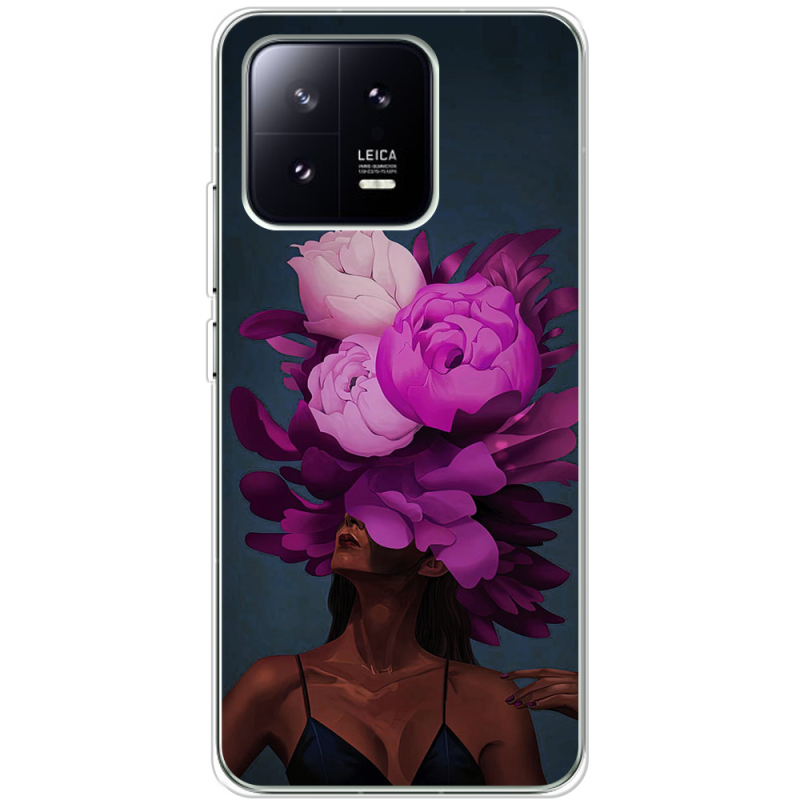 Чехол BoxFace Xiaomi 13 Exquisite Purple Flowers