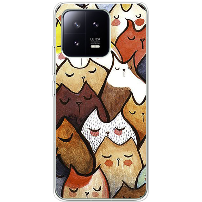 Чехол BoxFace Xiaomi 13 Sleepy Cats