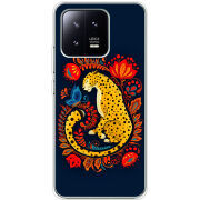 Чехол BoxFace Xiaomi 13 Petrykivka Leopard