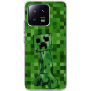 Чехол BoxFace Xiaomi 13 Minecraft Creeper