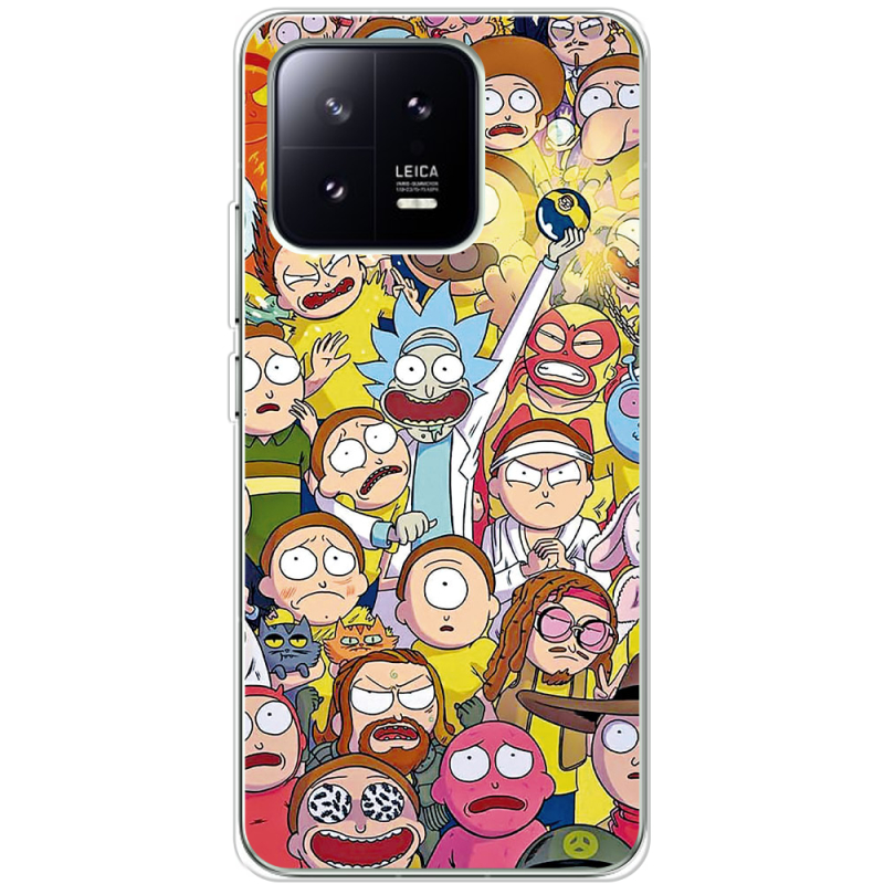 Чехол BoxFace Xiaomi 13 Rick and Morty