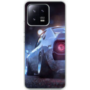 Чехол BoxFace Xiaomi 13 Silver Car