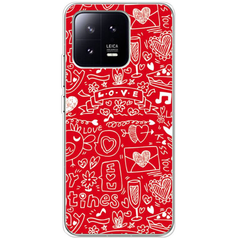 Чехол BoxFace Xiaomi 13 Happy Valentines