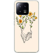 Чехол BoxFace Xiaomi 13 Flower Hands