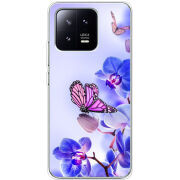 Чехол BoxFace Xiaomi 13 Orchids and Butterflies