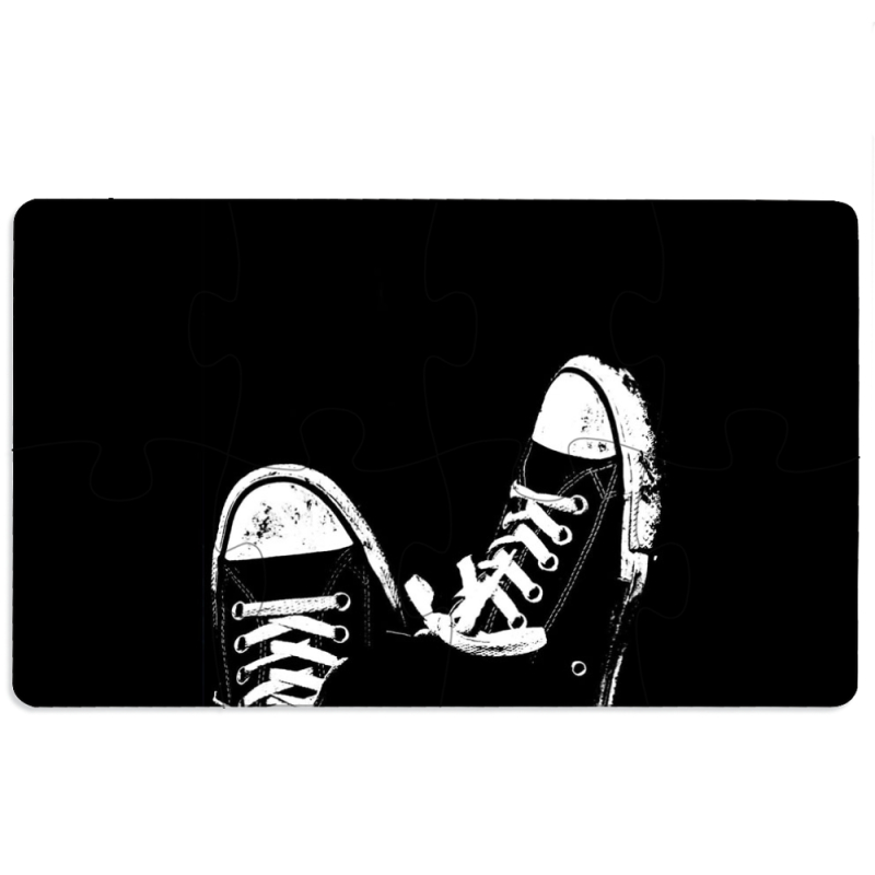 Магнитные фотопазлы 110 на 65 Black Sneakers