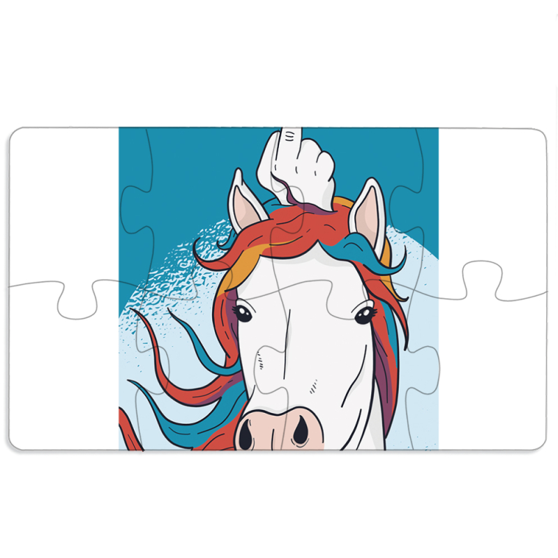 Магнитные фотопазлы 110 на 65 Fuck Unicorn