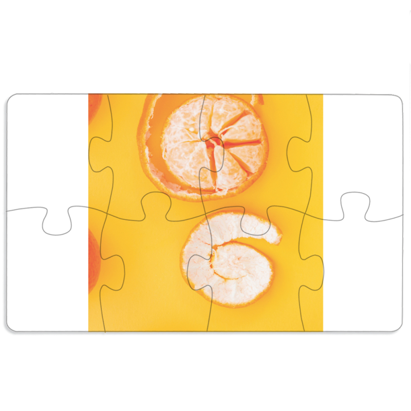 Магнитные фотопазлы 110 на 65 Yellow Mandarins
