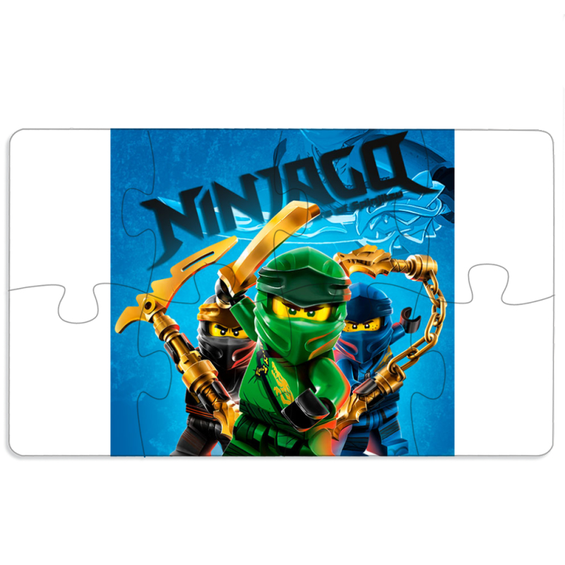 Магнитные фотопазлы 110 на 65 Lego Ninjago