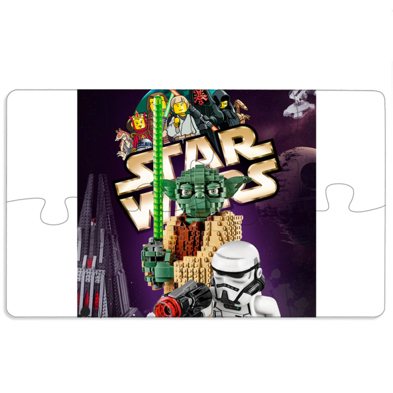 Магнитные фотопазлы 110 на 65 Lego StarWars