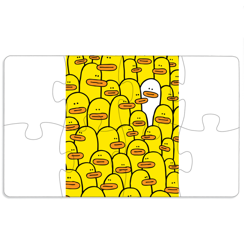 Магнитные фотопазлы 110 на 65 Yellow Ducklings