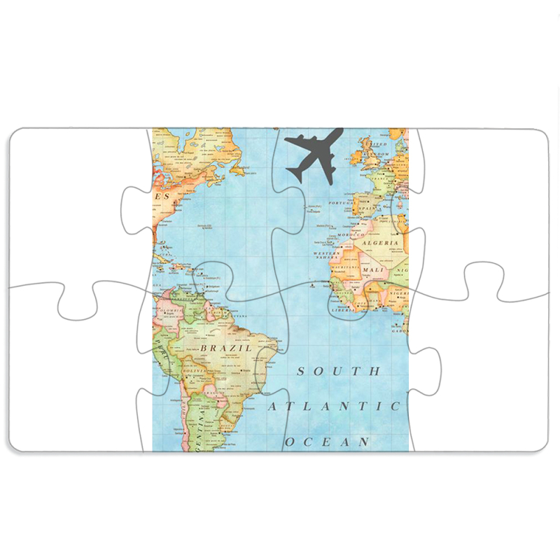 Магнитные фотопазлы 110 на 65 Карта