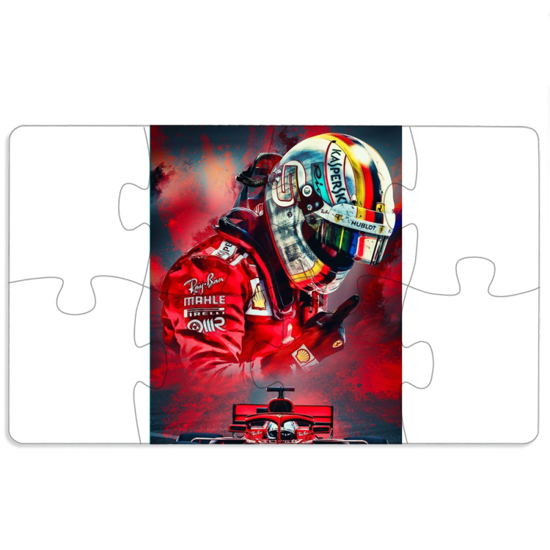 Магнитные фотопазлы 110 на 65 Racing Car