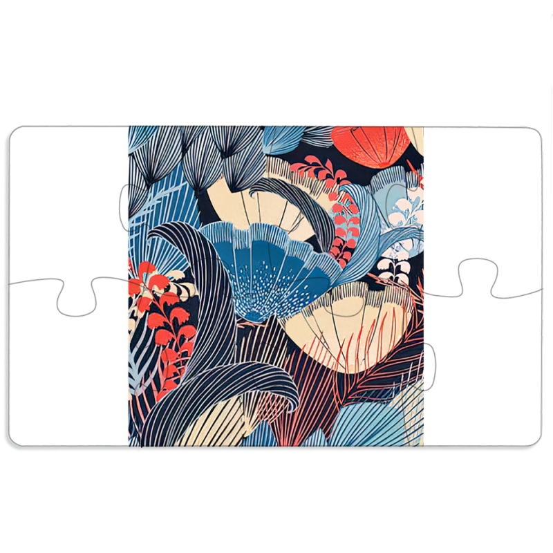 Магнитные фотопазлы 110 на 65 Blue Herb