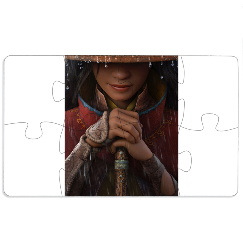 Магнитные фотопазлы 110 на 65 Raya and the Last Dragon
