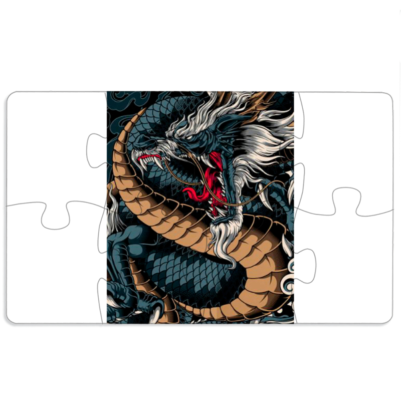Магнитные фотопазлы 110 на 65 Dragon Ryujin