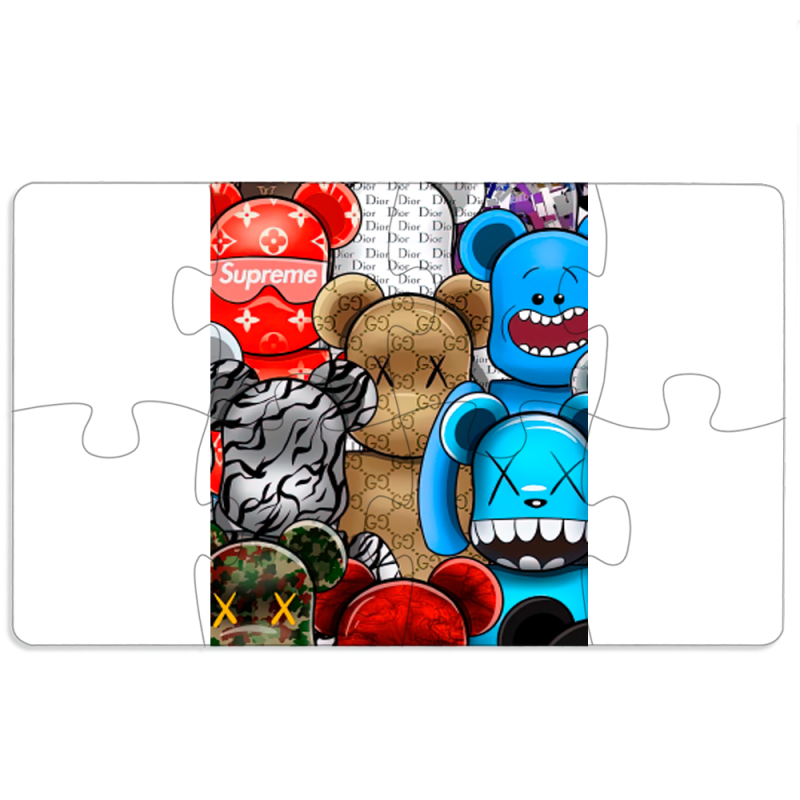 Магнитные фотопазлы 110 на 65 Find your bear