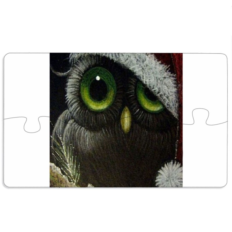 Магнитные фотопазлы 110 на 65 Christmas Owl