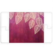 Магнитные фотопазлы 110 на 65 Gold Leaves