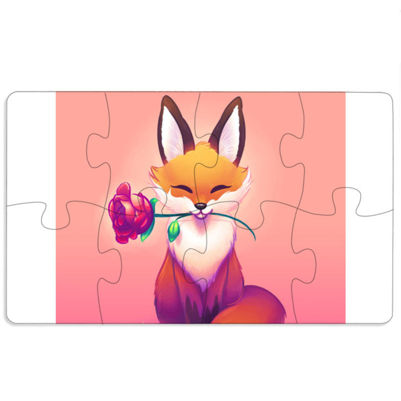 Магнитные фотопазлы 110 на 65 Cutie Fox