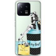 Прозрачный чехол BoxFace Xiaomi 13 City Girl