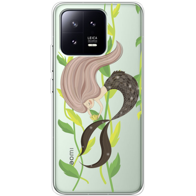 Прозрачный чехол BoxFace Xiaomi 13 Cute Mermaid