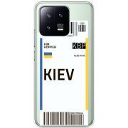 Прозрачный чехол BoxFace Xiaomi 13 Ticket Kiev