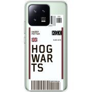 Прозрачный чехол BoxFace Xiaomi 13 Ticket Hogwarts