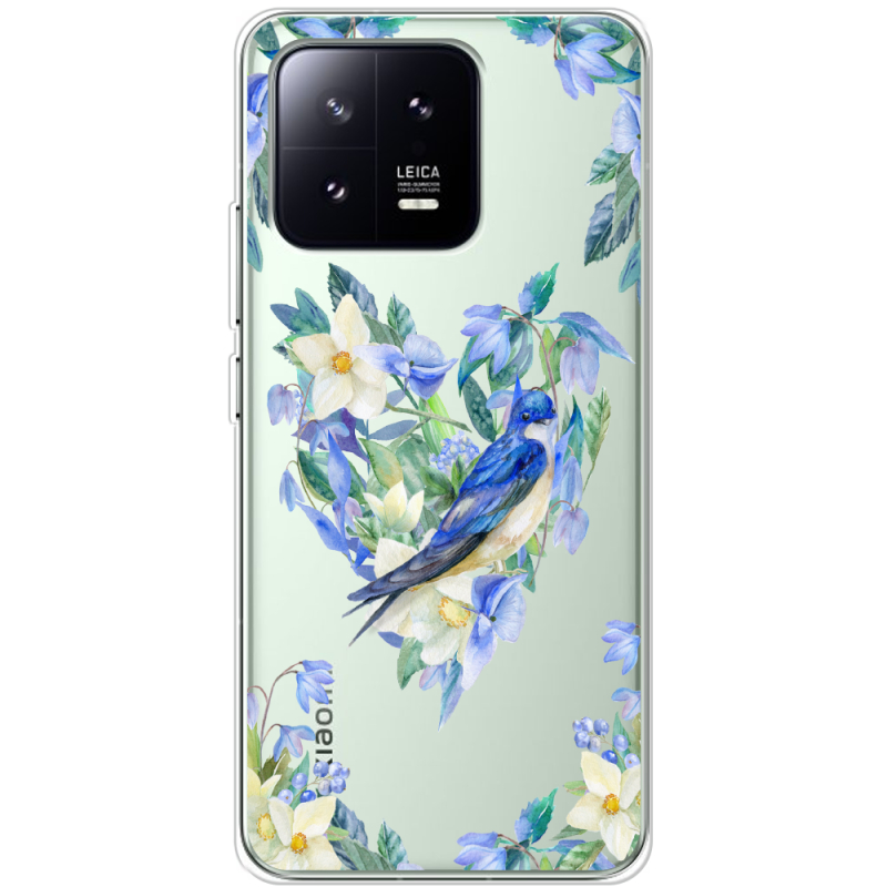 Прозрачный чехол BoxFace Xiaomi 13 Spring Bird