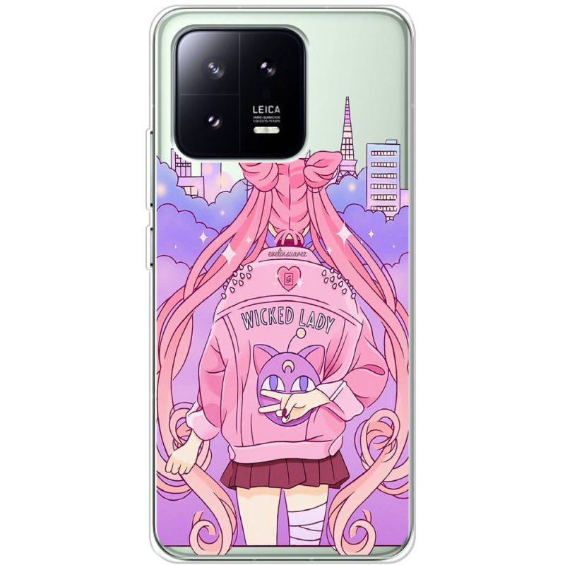 Прозрачный чехол BoxFace Xiaomi 13 Wiked Lady