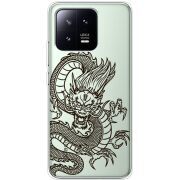 Прозрачный чехол BoxFace Xiaomi 13 Chinese Dragon