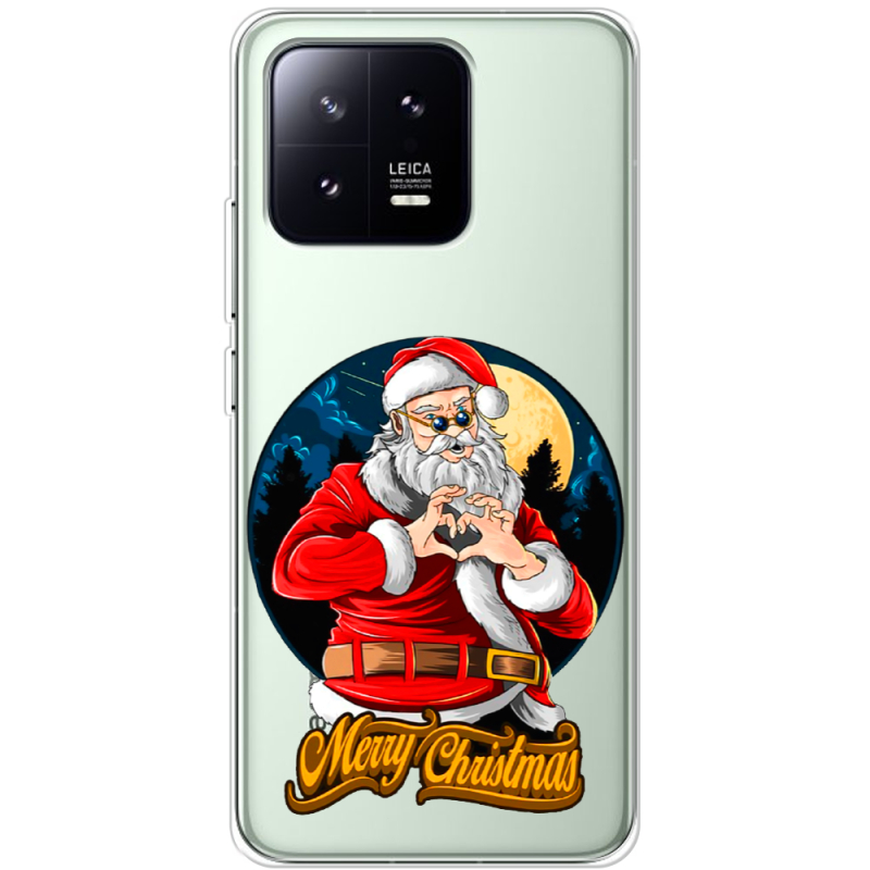 Прозрачный чехол BoxFace Xiaomi 13 Cool Santa