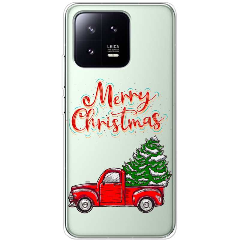 Прозрачный чехол BoxFace Xiaomi 13 Holiday Car