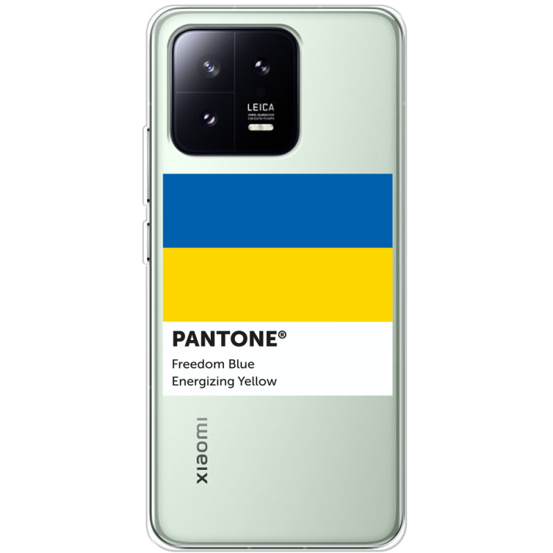 Прозрачный чехол BoxFace Xiaomi 13 Pantone вільний синій