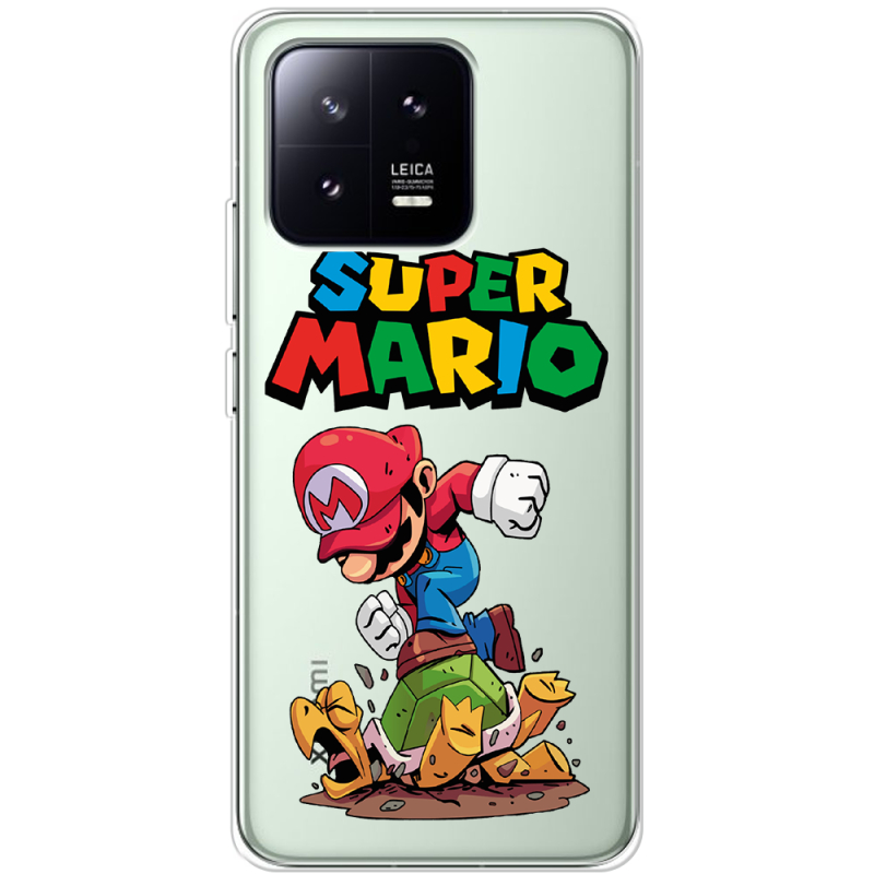 Прозрачный чехол BoxFace Xiaomi 13 Super Mario