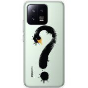 Прозрачный чехол BoxFace Xiaomi 13 Swan question