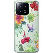 Прозрачный чехол BoxFace Xiaomi 13 Tropical