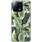 Прозрачный чехол BoxFace Xiaomi 13 Banana Leaves