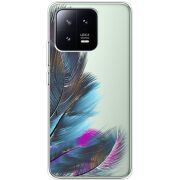 Прозрачный чехол BoxFace Xiaomi 13 Feathers