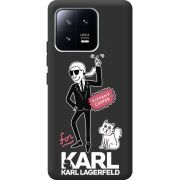 Черный чехол BoxFace Xiaomi 13 For Karl