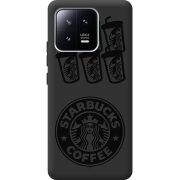 Черный чехол BoxFace Xiaomi 13 Black Coffee