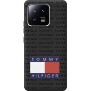 Черный чехол BoxFace Xiaomi 13 Tommy Print