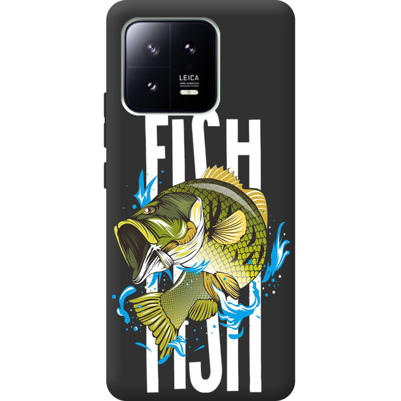 Черный чехол BoxFace Xiaomi 13 Fish