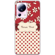 Чехол BoxFace Xiaomi 13 Lite Именной Polka Dots
